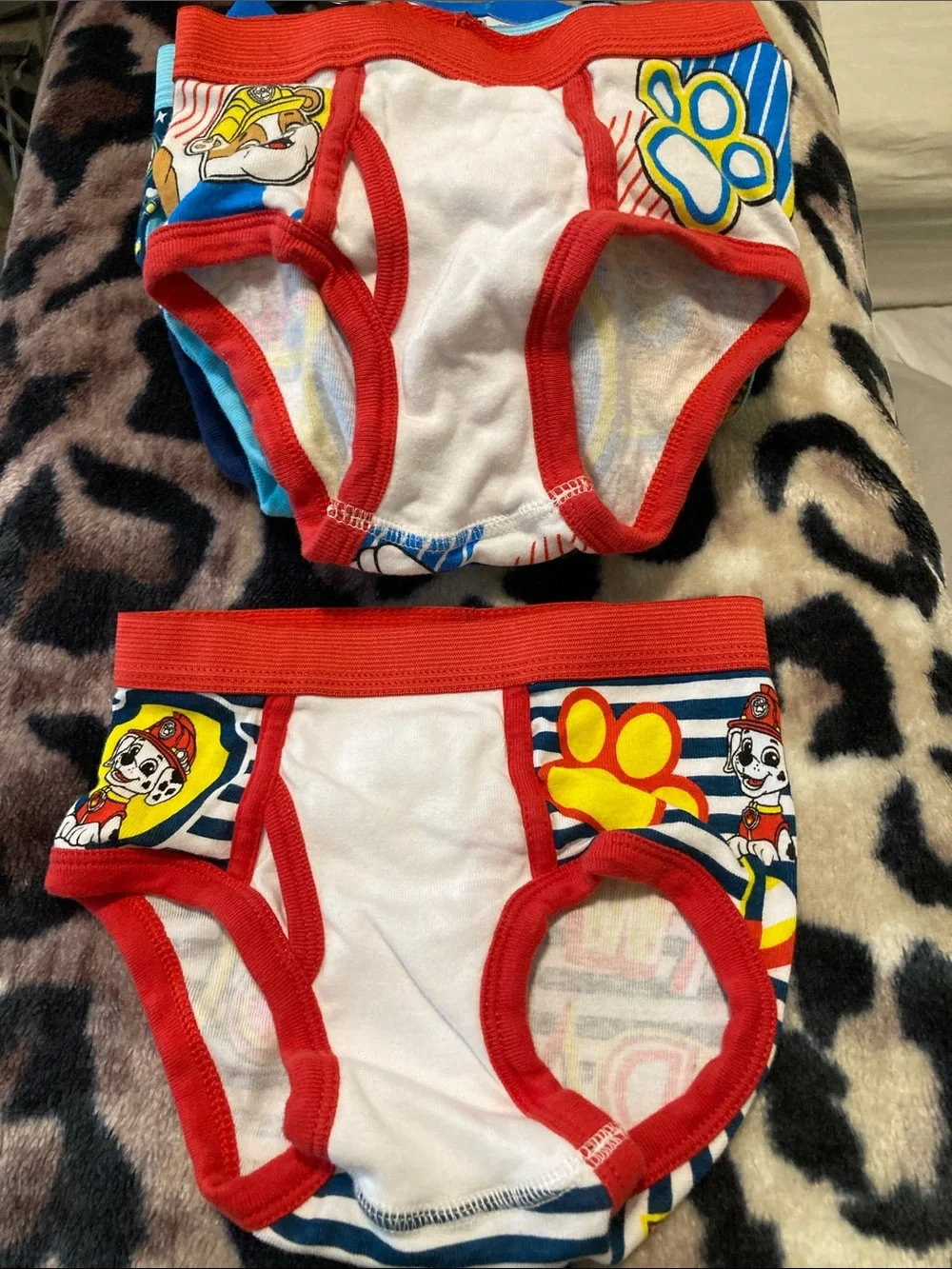 12 PAW Patrol Kids Briefs - Blue/Red/Yellow Character Underwear